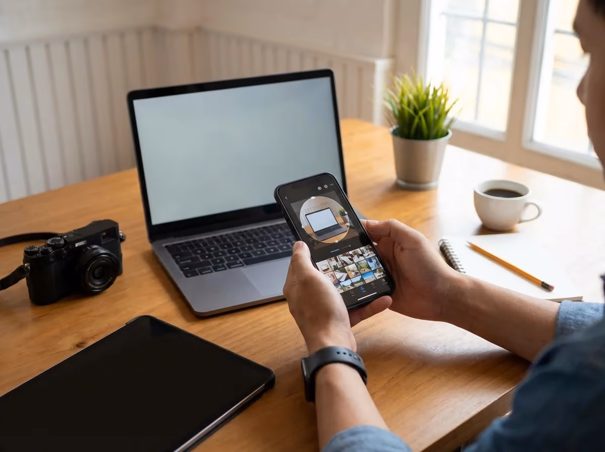 Ilustração sobre preparar suas fotos para a impressão?
